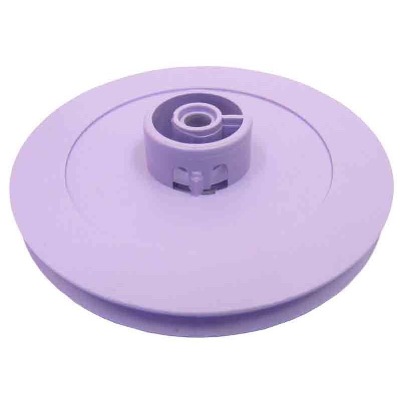 Polea de plástico Diámetro útil 54 mm. ejes 4 mm. - MICROLOG
