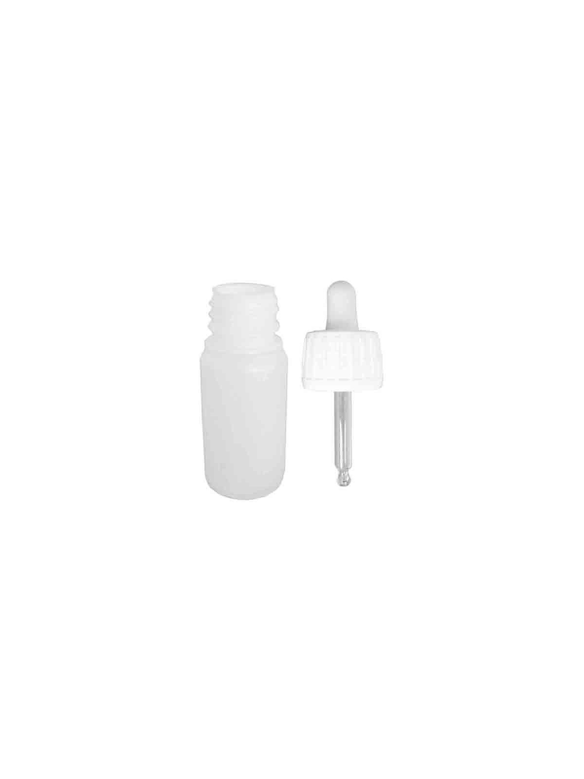 Botellita plástico 55 cc, con tapón cuentagotas - Microlog