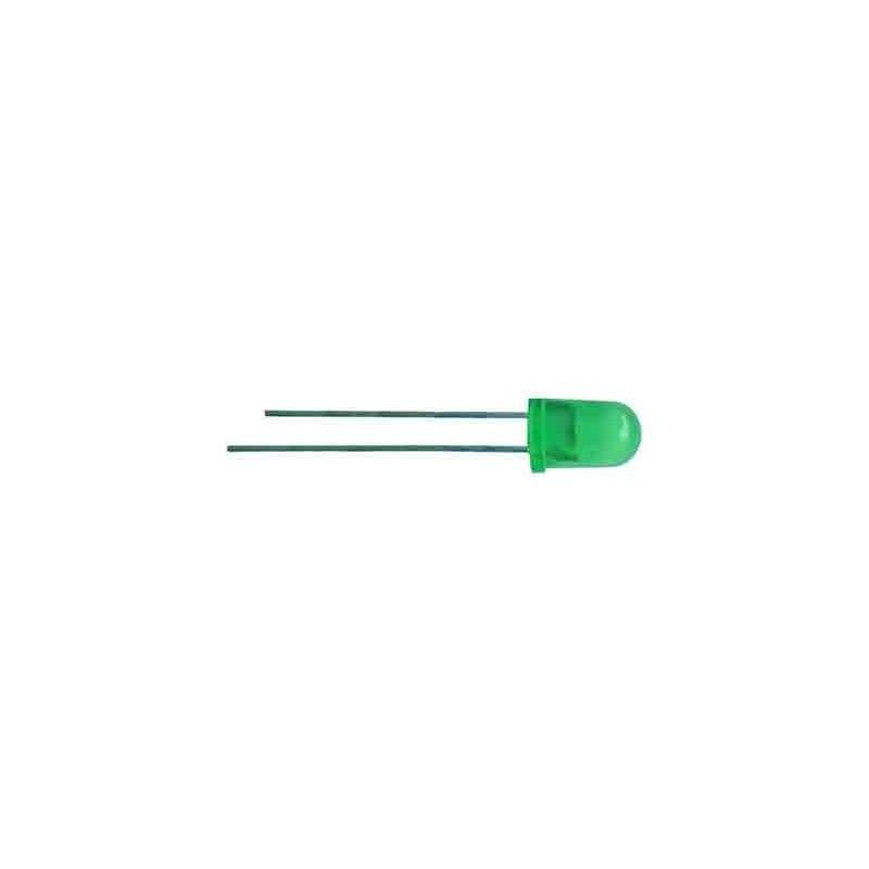 Diodo LED 5 mm. verde - Microlog