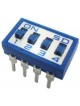 Microinterruptor de 4 bits para circuito impreso