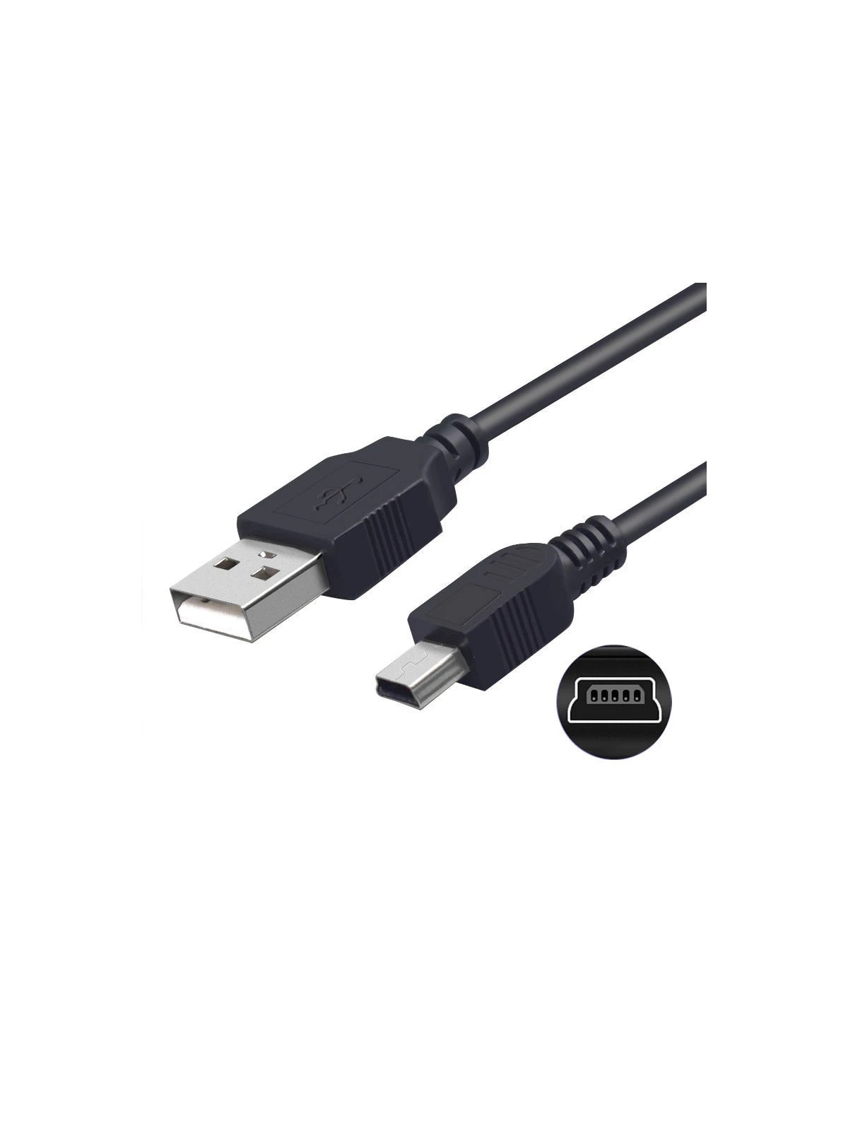 Cable USB A - Mini USB B