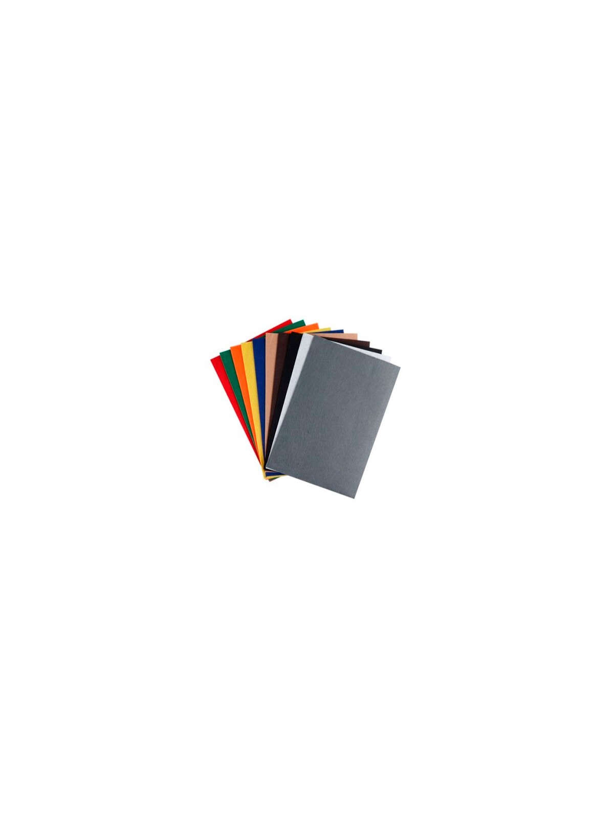 Pack de 10 fieltros de colores para textiles - MICROLOG